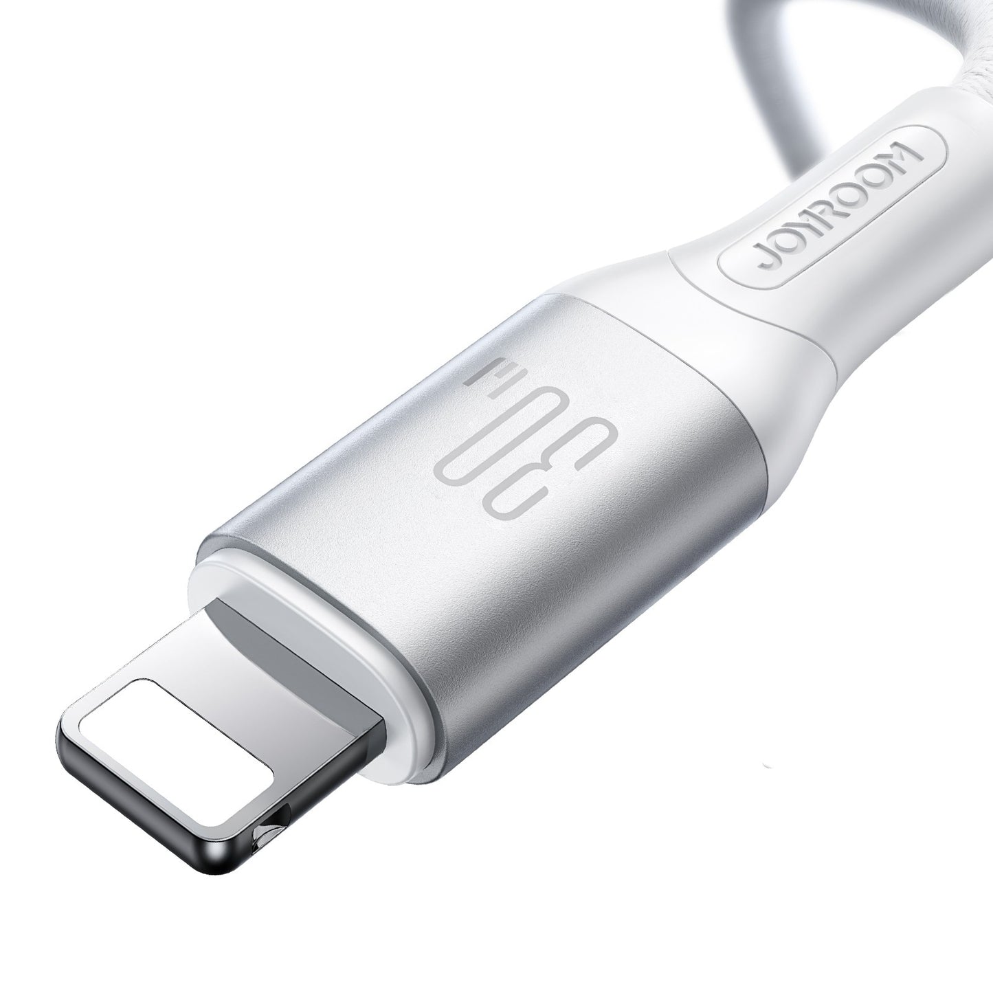 USB-C - Lightning Joyroom S-A28 Flash -kaapeli, 30W, 1m, Valkoinen
