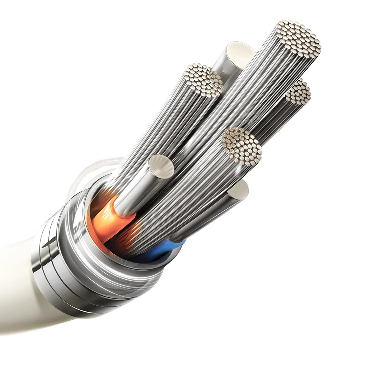 USB-C - Lightning Joyroom S-A53 Data- ja latauskaapeli, 30W, 2m, Beige