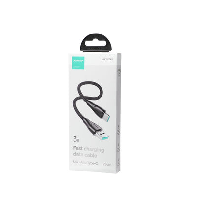 USB-C - Lightning Joyroom S-A11 Data- ja Latauskaapeli, 20W, 0.25m, Musta