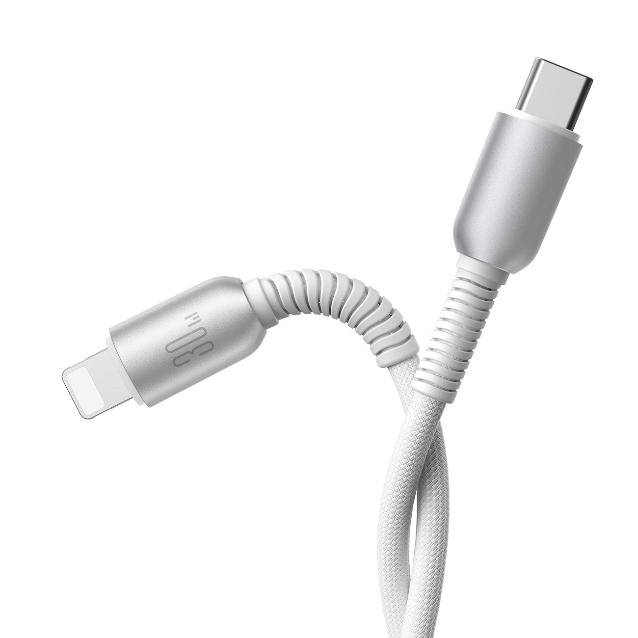 USB-C - Lightning Joyroom S-A51 -data- ja latauskaapeli, 30W, 1.2m, Harmaa