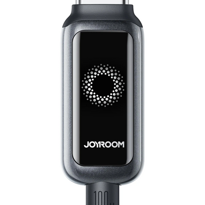 USB-A - USB-C Joyroom S-A55 StarFlight Display -kaapeli, 66W, 1.2m, Musta