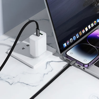 USB-C - Lightning HOCO X125 -data- ja latauskaapeli, 30W, 1m, Musta