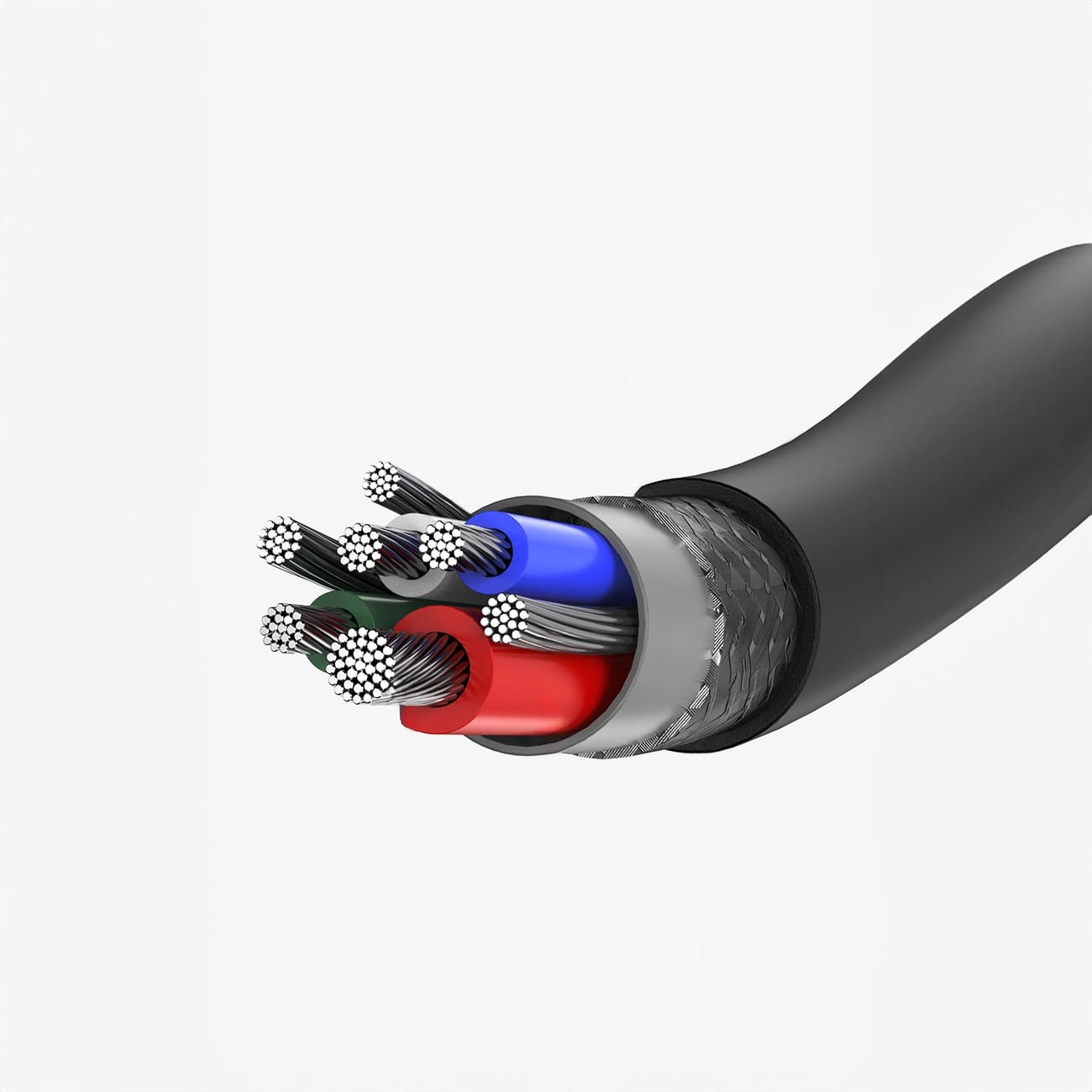 USB-C - USB-C UGREEN US300 Data- ja latauskaapeli, 100W, 2m, Musta