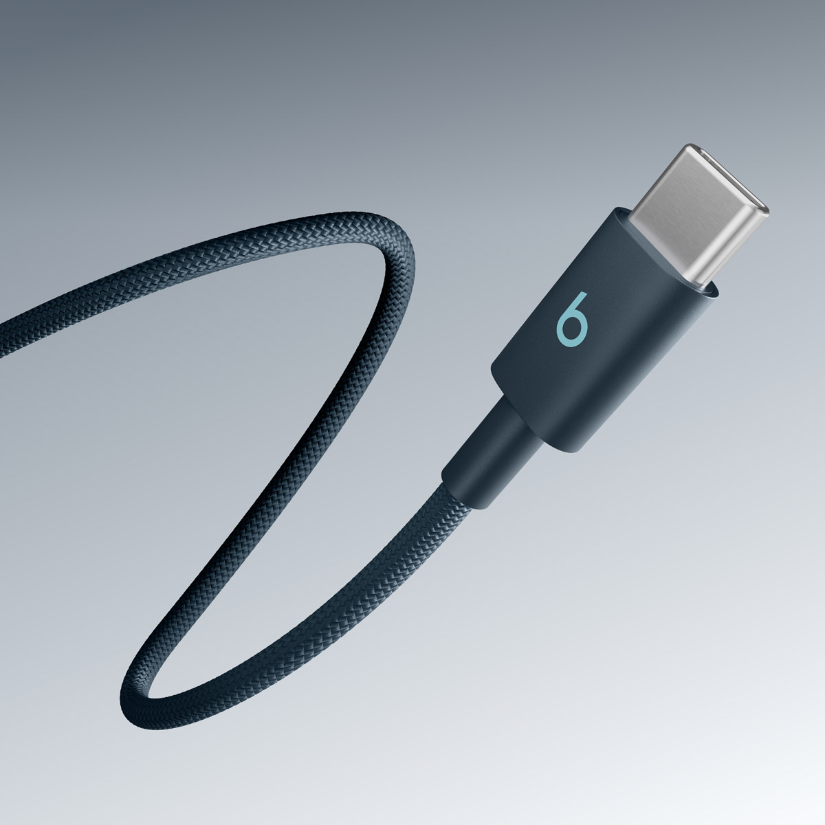 USB-C - USB-C Beats -data- ja latauskaapeli, 1.5m, Sininen MDGE4ZM/A
