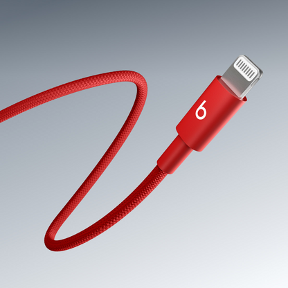 USB-C - Lightning Beats -data- ja latauskaapeli, 1.5m, Punainen MFEH4ZM/A