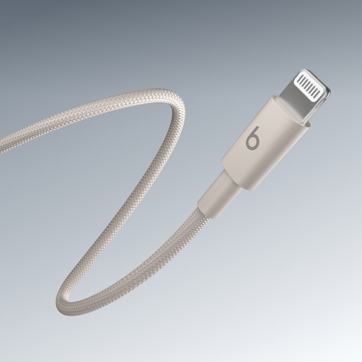 USB-C - Lightning Beats -data- ja latauskaapeli, 1.5m, Beige MDGL4ZM/A