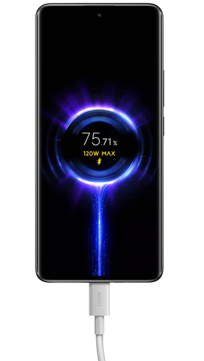 USB-C - USB-C Xiaomi tiedonsiirto- ja latauskaapeli, 120W, 2m, valkoinen BHR087AGL