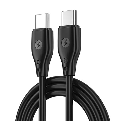 USB-C data- ja latauskaapeli - USB-C WiWu Wi-C002, 67W, 1m, musta 