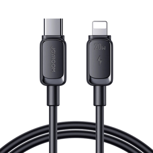 USB-C - Lightning Joyroom A14 -data- ja latauskaapeli, 20W, 1.2m, Musta