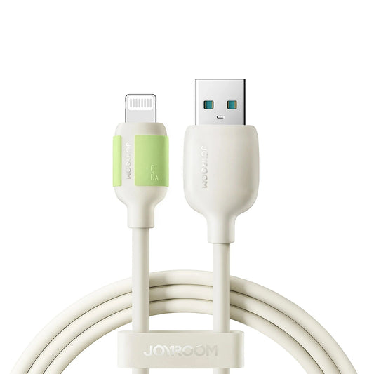 USB-A - Lightning Joyroom S-A53 Data- ja Latauskaapeli, 18W, 1.2m, Beige
