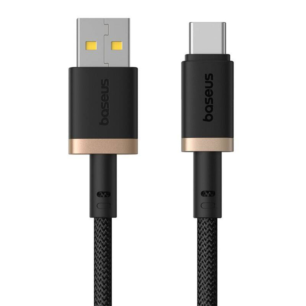 USB-A - USB-C Baseus Dura Series -data- ja latauskaapeli, 60W, 2m, Kulta P10377802U01-02