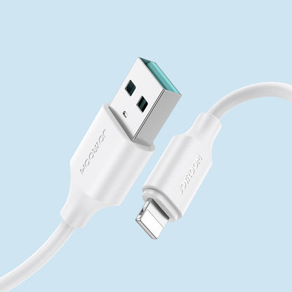 Data- ja latauskaapeli USB-A - Lightning Joyroom S-A9, 18W, 1m, Valkoinen