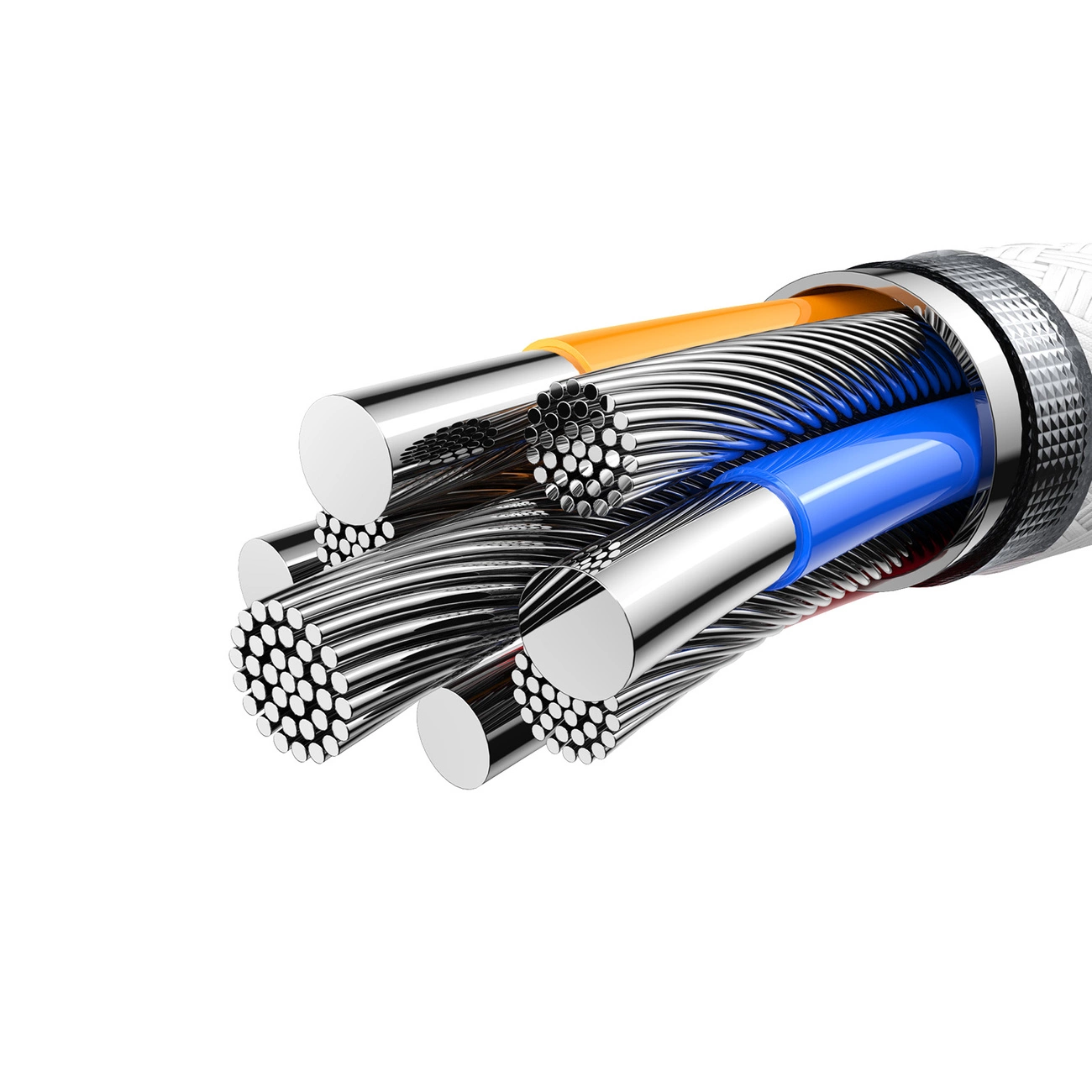 USB-C - Lightning Joyroom S-A51 -data- ja latauskaapeli, 30W, 1.2m, Harmaa