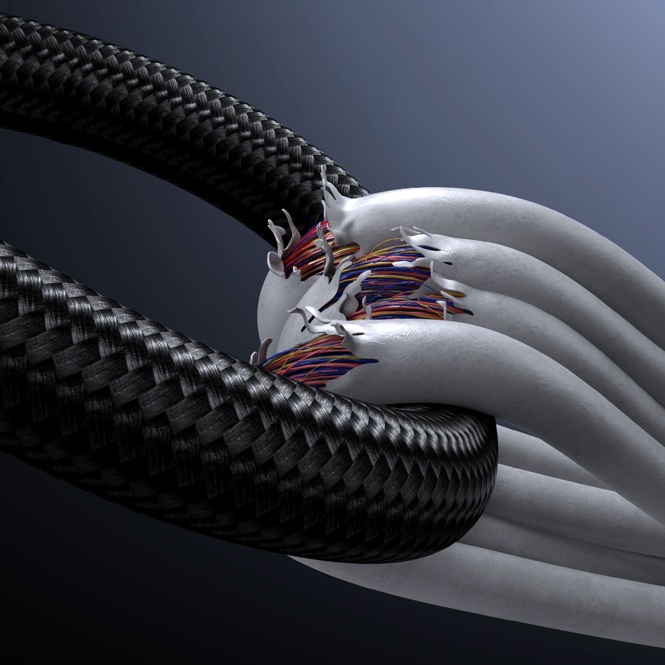 USB-C - Lightning Joyroom S-A16 Pro Prism Display -kaapeli, 30W, 1.2m, Musta