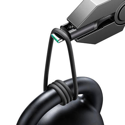 USB-A - USB-C Joyroom S-A60 StarTalk -data- ja latauskaapeli, 18W, 1.2m, Musta