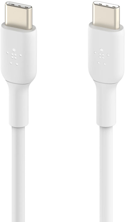 USB-C-tietojen ja latauksen kaapeli - USB-C Belkin BoostCharge, 60W, 2m, valkoinen CAB003bt2MWH