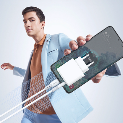 USB-C - USB-C Dudao L25SC Data- ja Latauskaapeli, 60W, 2m, Valkoinen