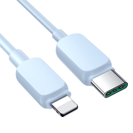 USB-C - Lightning Tietojen ja Latauksen Kaapeli Joyroom S-A14, 20W, 1,2m, Sininen