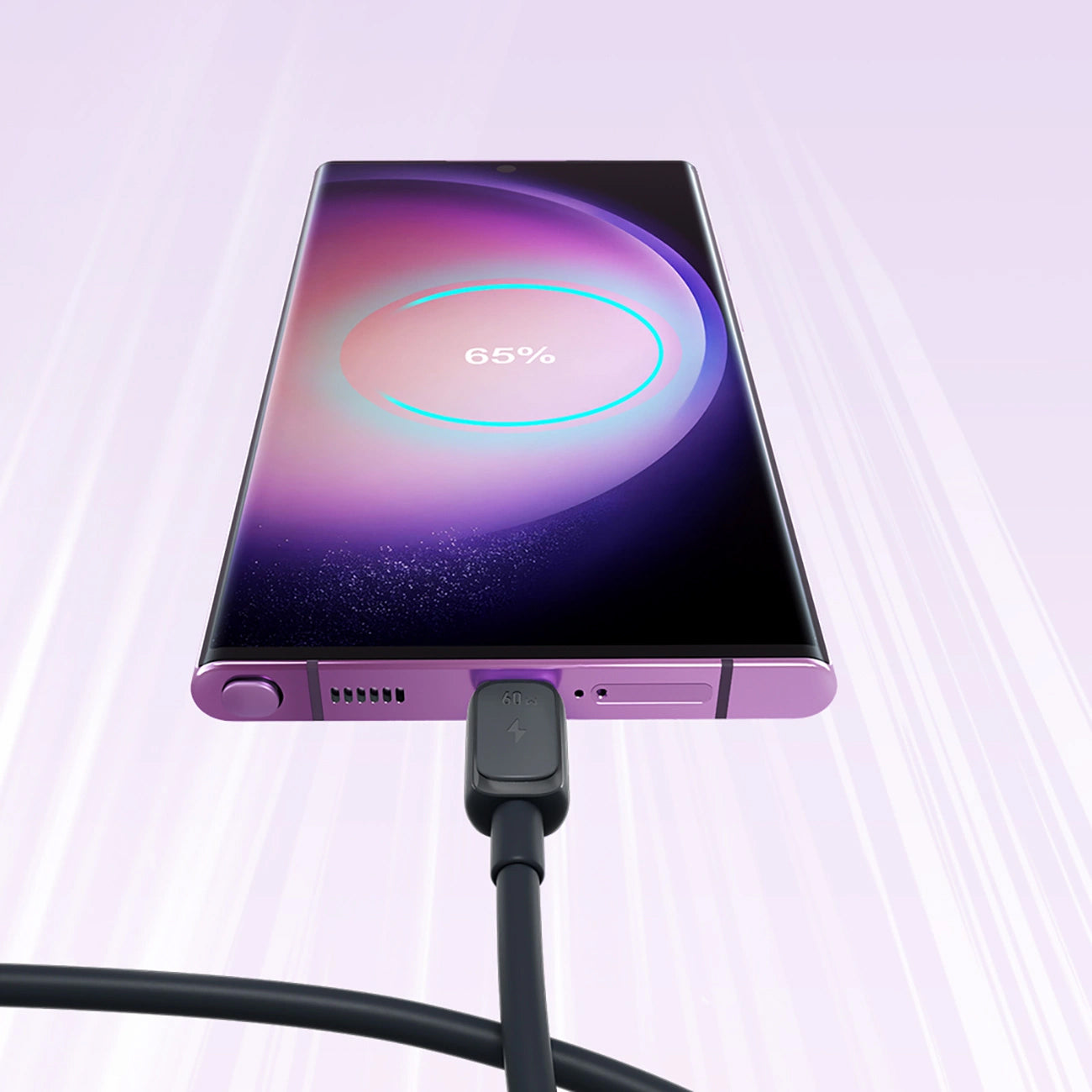 USB-C - USB-C -data- ja latauskaapeli Joyroom A14, 60W, 1.2m, Musta