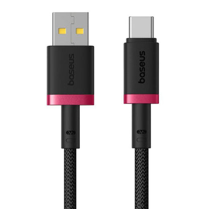 Baseus Dura Series USB-A - USB-C -data- ja latauskaapeli, 60W, 1m, Punainen P10377802U01-01