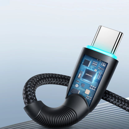 USB-A - USB-C Joyroom S-A32 -data- ja latauskaapeli, 100W, 1m, Musta