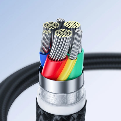 USB-C - Lightning Joyroom S-A11 Data- ja Latauskaapeli, 20W, 0.25m, Musta