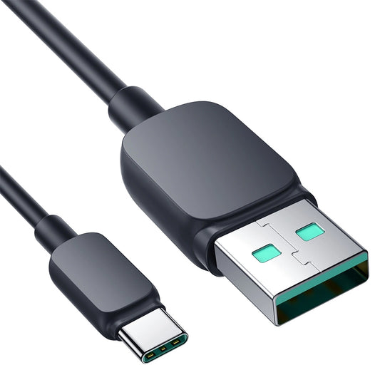 USB-A - USB-C Joyroom A14 -data- ja latauskaapeli, 18W, 1.2m, Musta