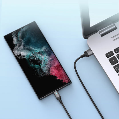 USB-A - USB-C -lataus- ja tiedonsiirtokaapeli Joyroom A10, 18W, 1.2m, Musta