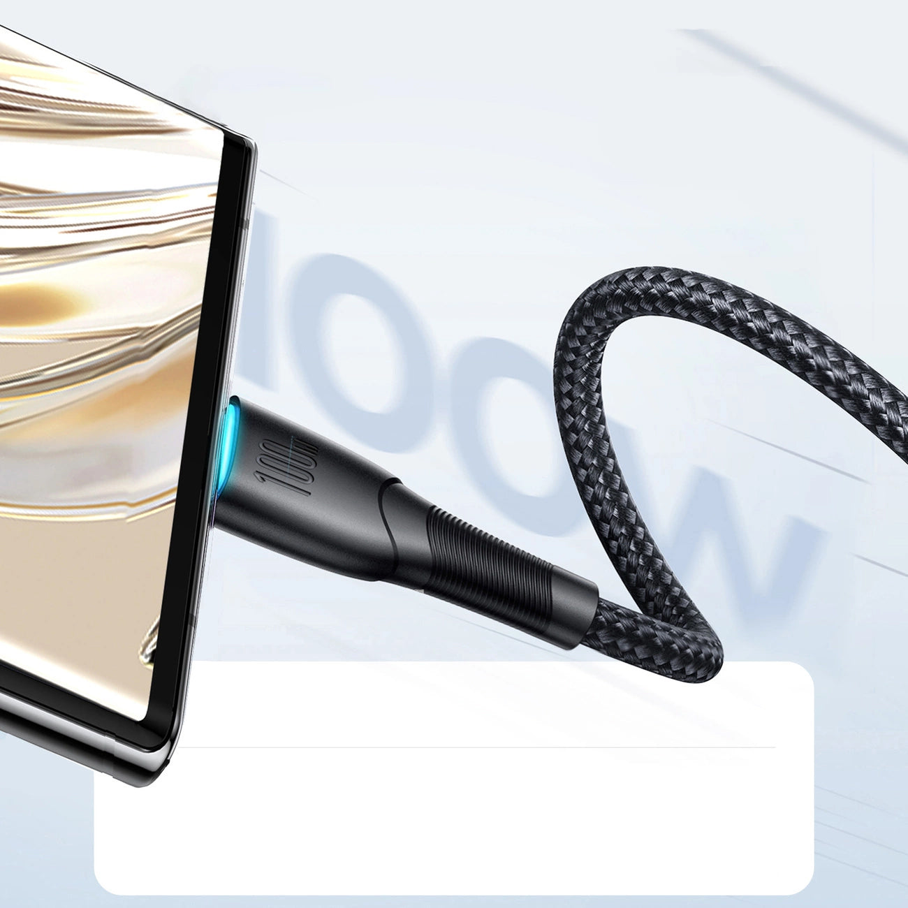 USB-A - USB-C Joyroom S-A32 -data- ja latauskaapeli, 100W, 1m, Musta