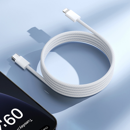 USB-C - Lightning Joyroom S-A45 -kaapeli, 30W, 1m, Valkoinen