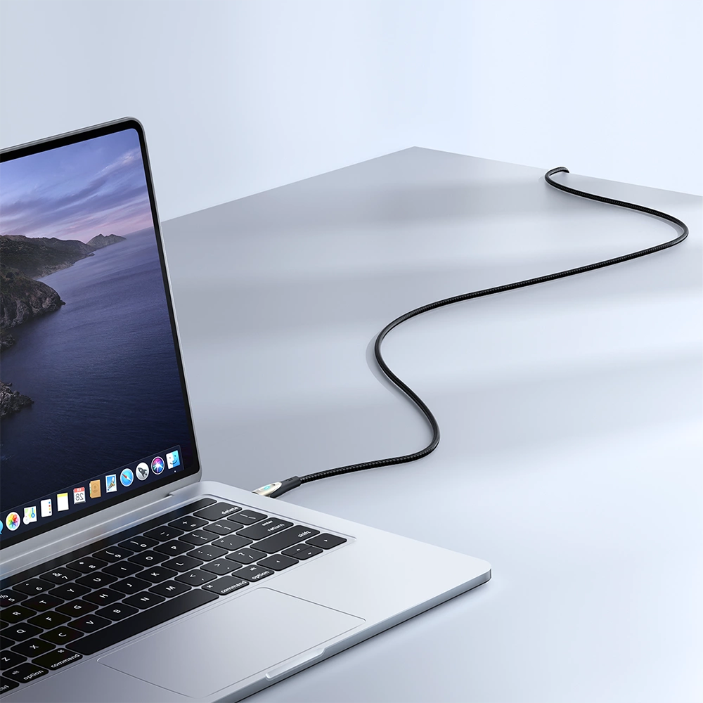 USB-A - Lightning -tietojen siirto- ja latauskaapeli Joyroom SA31-AL3, 18W, 1,2 m, musta