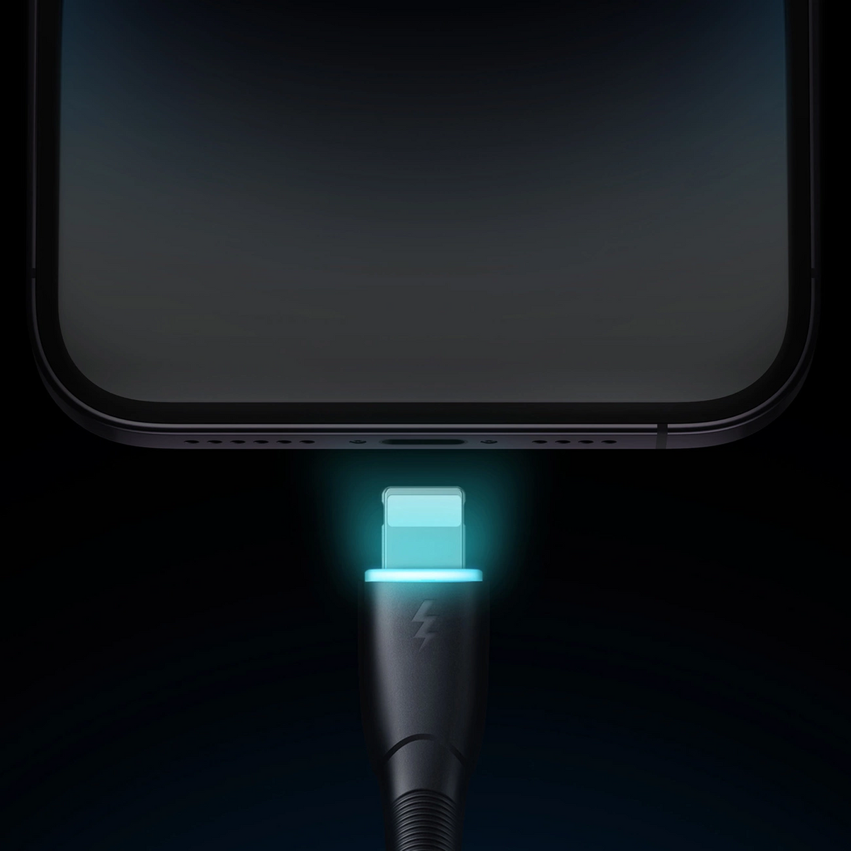 Joyroom SA32-AL3 USB-A–Lightning-datakaapeli ja latauskaapeli, 18 W, 1 m, musta