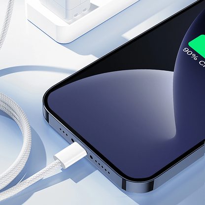 USB-C - Lightning Joyroom S-A45 -kaapeli, 30W, 1m, Valkoinen