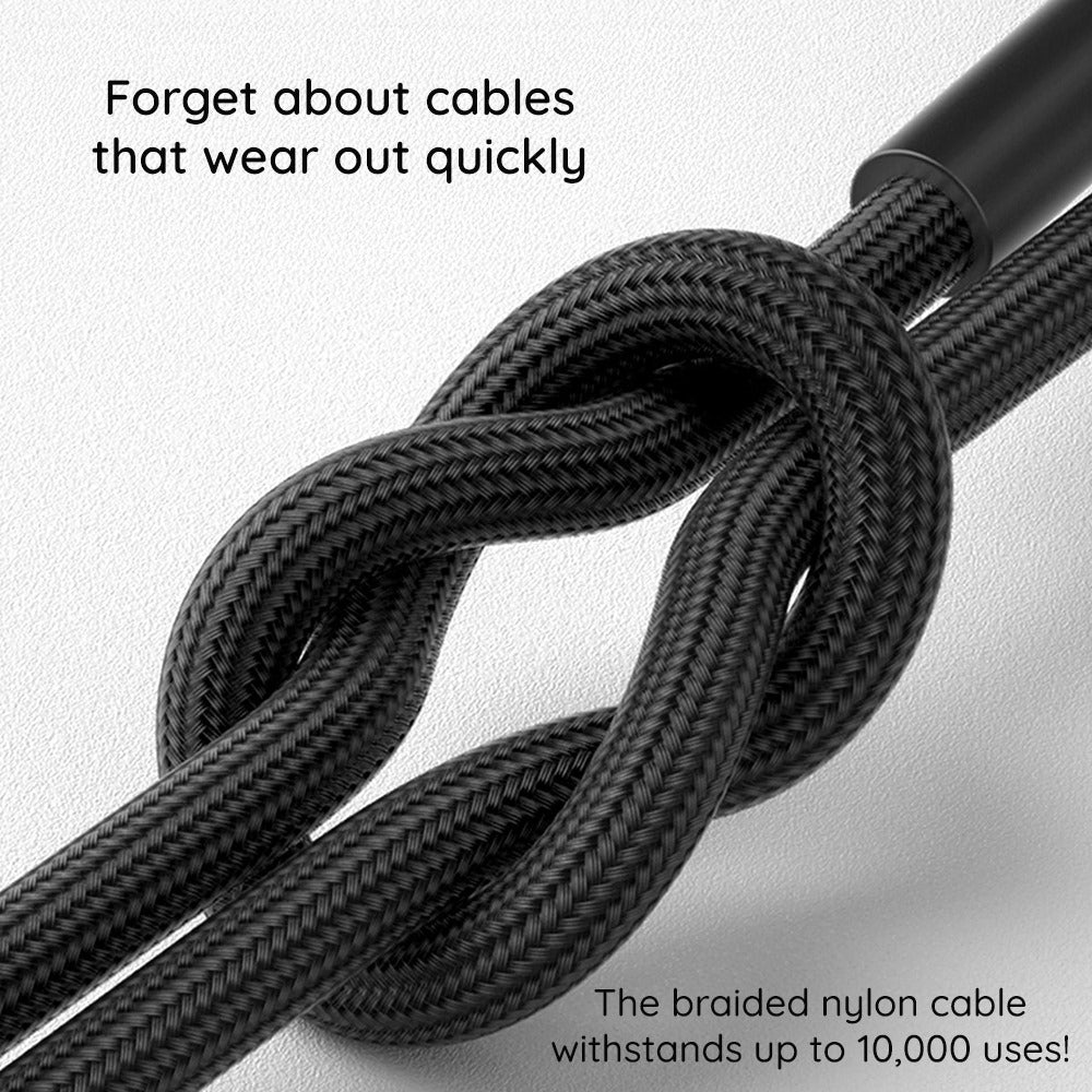 USB-A - Lightning ColorWay CW-CBUL004 -data- ja latauskaapeli, 18W, 1m, Punainen