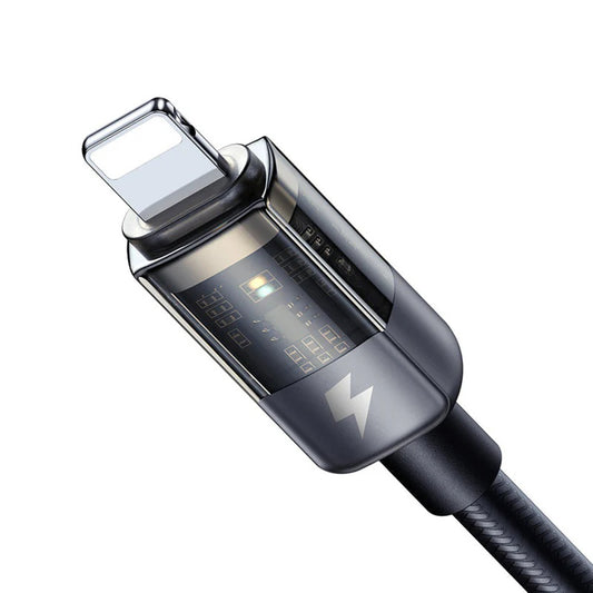USB-A - Lightning McDodo CA-3140 Auto Power Off -data- ja latauskaapeli, 18W, 1.2m, Musta