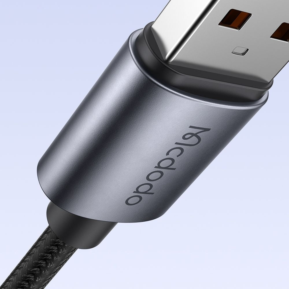 USB-A - Lightning McDodo CA-5660 -data- ja latauskaapeli, 18W, 1.2m, Musta