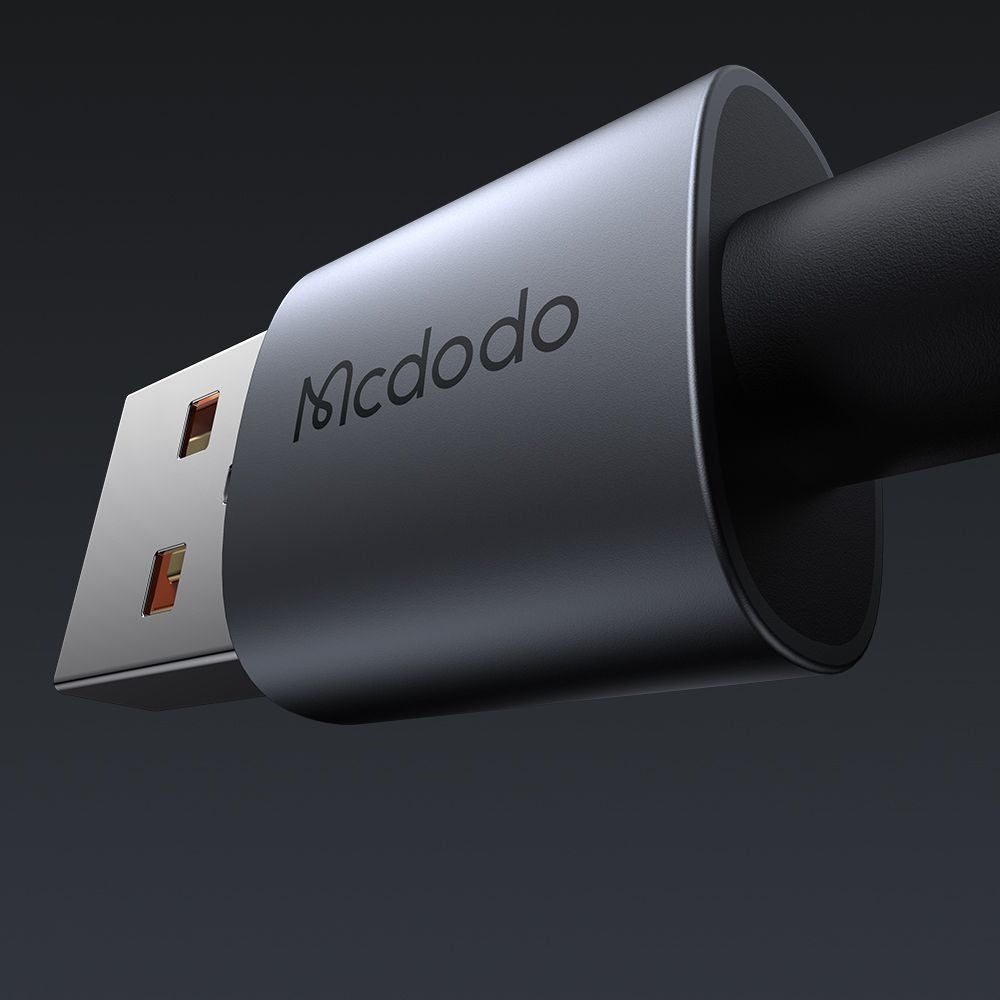 USB-A - Lightning McDodo CA-6910 -data- ja latauskaapeli, 18W, 1.2m, Musta