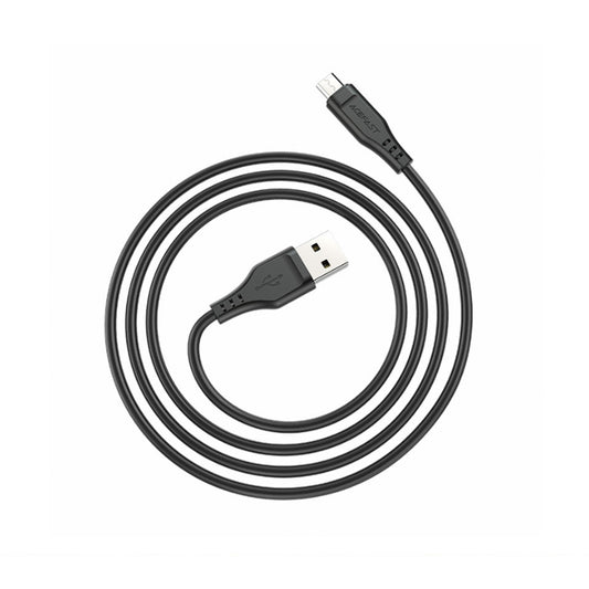 USB-A - microUSB Acefast C3-09 -data- ja latauskaapeli, 18W, 1.2m, Musta