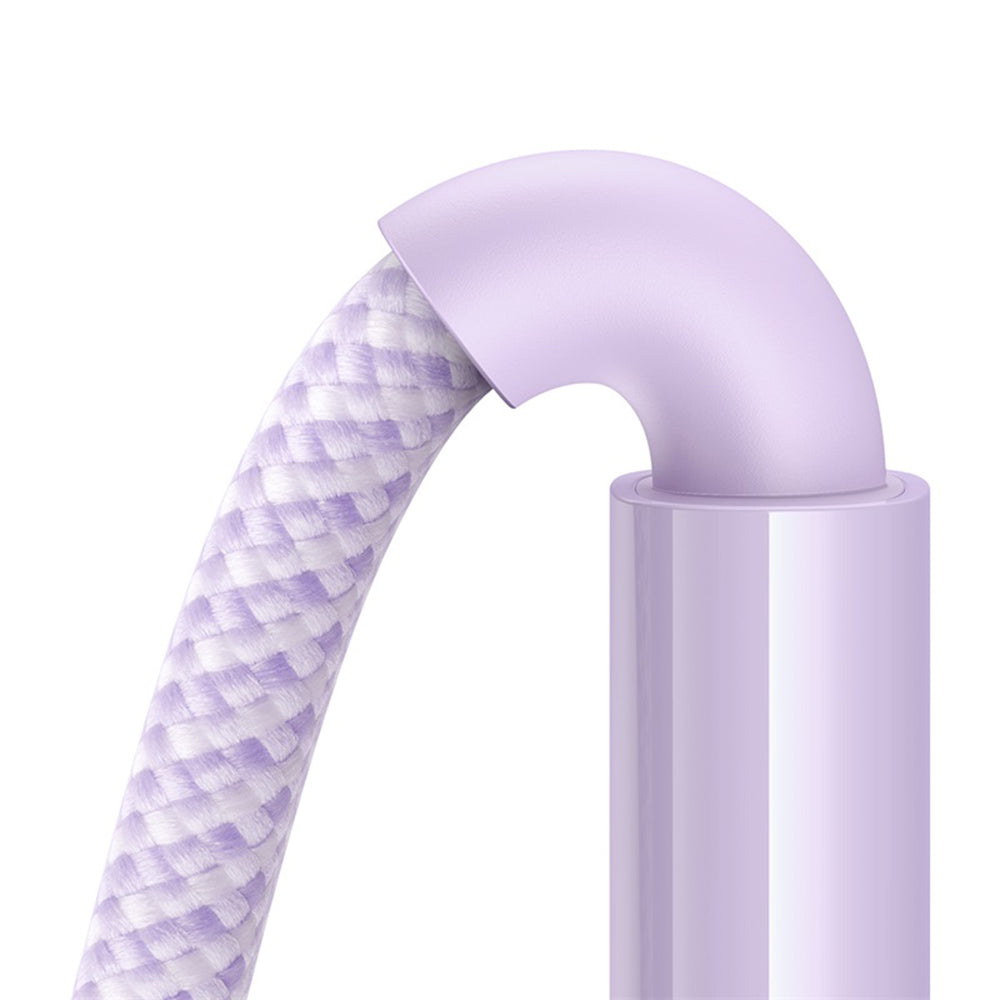 USB-A - USB-C Baseus Display 2 -data- ja latauskaapeli, 100W, 2m, Violetti P10382701511-01