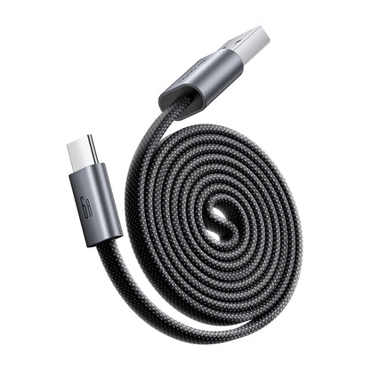 USB-A - USB-C McDodo CA-1200 tiedonsiirto- ja latauskaapeli, 60W, 1m, musta