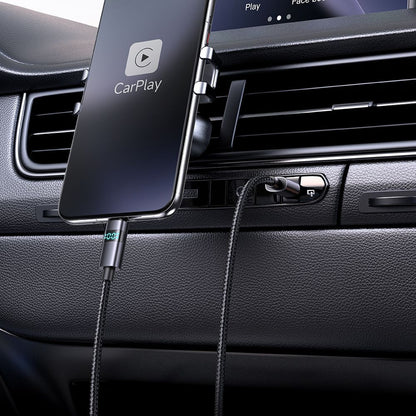 USB-A - USB-C McDodo CA-6520 Display -datalatauskaapeli, 100W, 1.2m, Musta