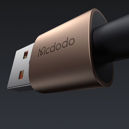 USB-A - USB-C McDodo CA-6891 -data- ja latauskaapeli, 66W, 1.2m, Kulta
