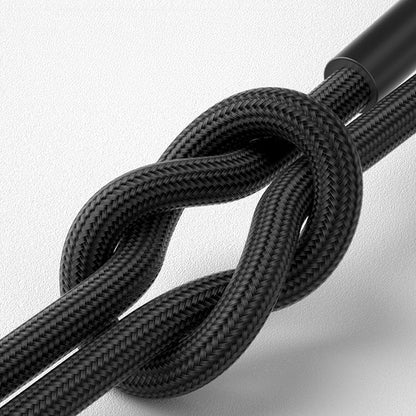 USB-A / USB-C - USB-C / Lightning 3MK Hyper N -data- ja latauskaapeli, 60W, 1.2m, Musta