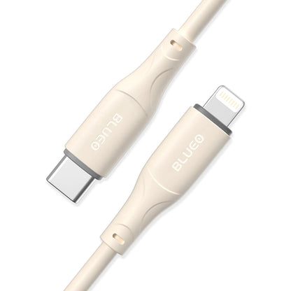 USB-C - Lightning Blueo Ape Legend -data- ja latauskaapeli, 20W, 1.5m, Harmaa