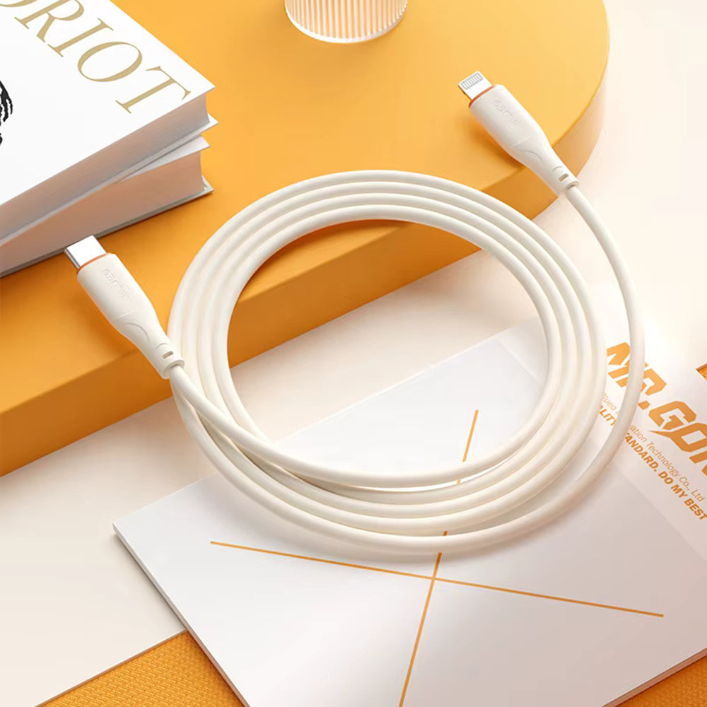 USB-C - Lightning Blueo Ape Legend -data- ja latauskaapeli, 20W, 1.5m, Harmaa