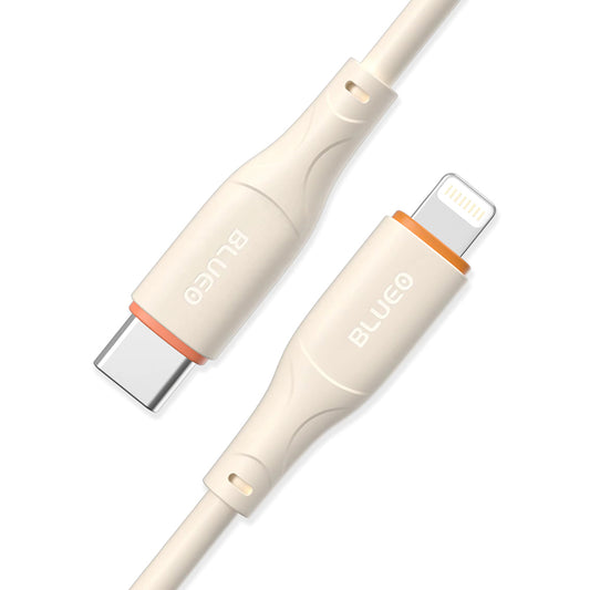 USB-C to Lightning Data and Charging Cable - Blueo Ape Legend, 20W, 1.5m, Orange