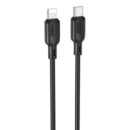 USB-C - Lightning Borofone BX113 Lenny -data- ja latauskaapeli, 27W, 2m, Musta