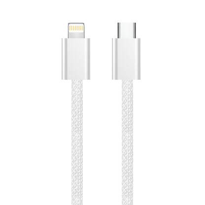 USB-C - Lightning -lataus- ja tiedonsiirtokaapeli ColorWay CW-CBPDCL061, 27W, 1m, Harmaa