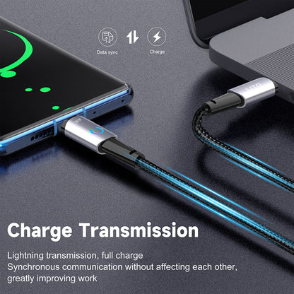 USB-C - Lightning Lito LD10CL -data- ja latauskaapeli, 30W, 1m, Musta
