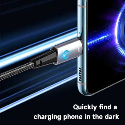 USB-C - Lightning Lito LD10CL -data- ja latauskaapeli, 30W, 1m, Musta